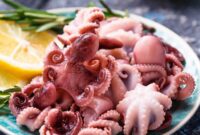 How to cook baby octopus greek style