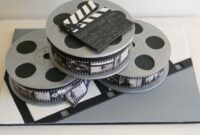 How to make a movie reel decoration