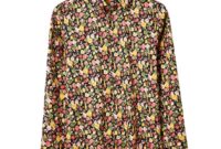 Floral dress shirt men