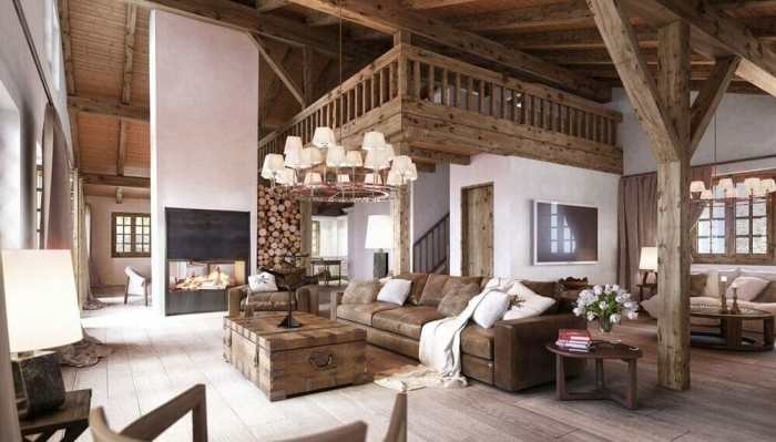 What is rustic style decor