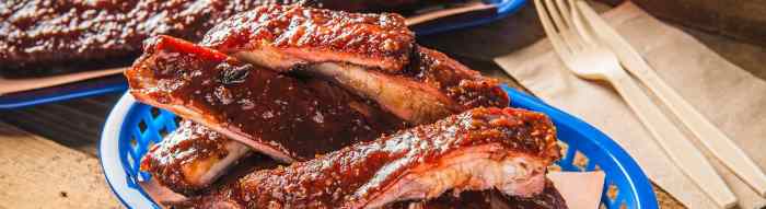 Pork competition ribs style