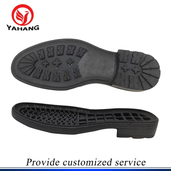 Rubber sole dress shoes men