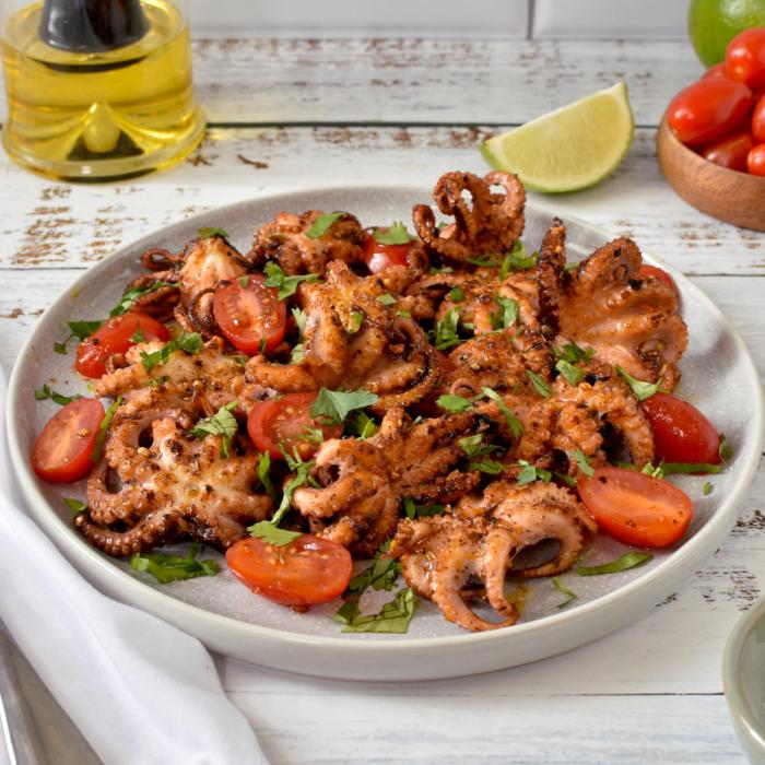 How to cook baby octopus greek style