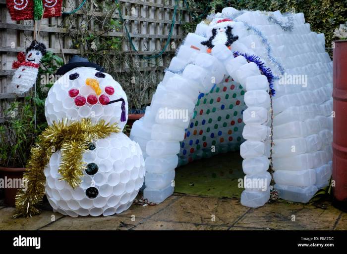 How to make an igloo christmas decoration