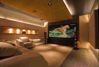 How to decorate a home theater room