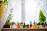 How to decorate window sill