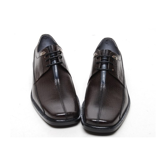 Mens black split toe dress shoes