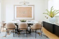 How to decorate server in dining room