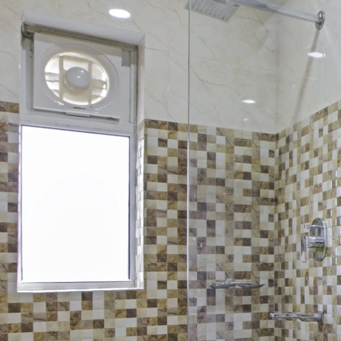 How to decorate a bathroom window