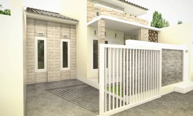 Desain Teras Rumah Minimalis Type 36 Inspiratif