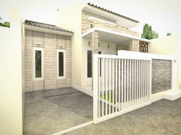 Desain teras rumah minimalis type 36 inspiratif