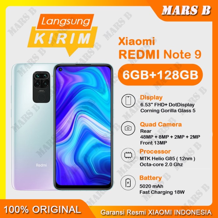 Harga hp xiaomi 9 se