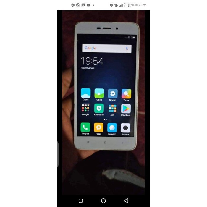 Harga hp xiaomi redmi 4a ram 2 16