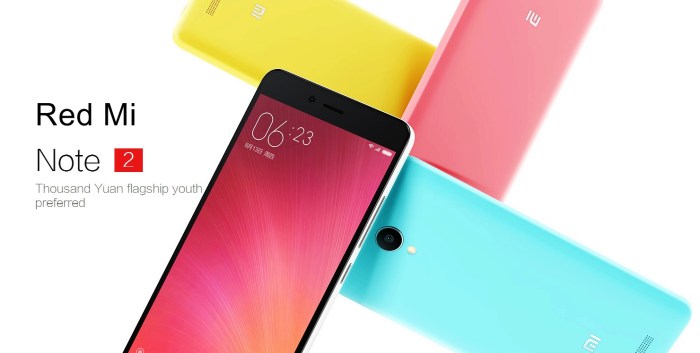 Spesifikasi dan harga hp xiaomi note 2