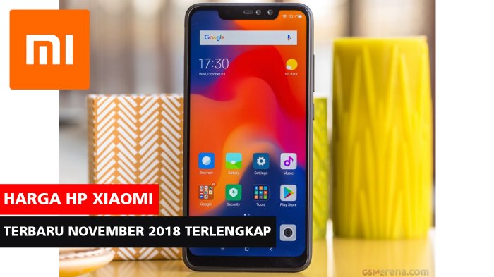 Daftar harga hp xiaomi 2018